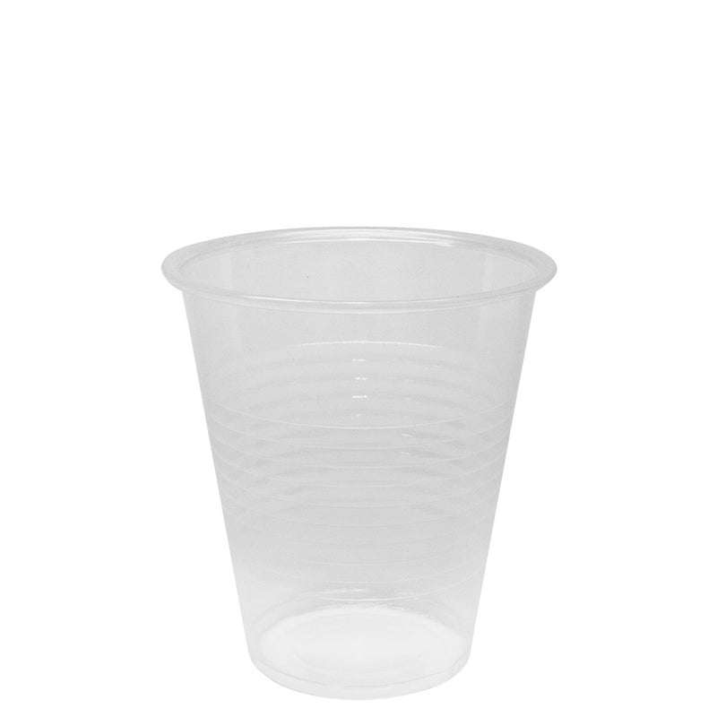 Karat 12oz PP Plastic Ribbed Cold Cups (90mm) - 1,000 ct