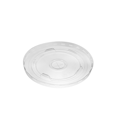 Karat 95mm PP Plastic Flat Lids - 2,000 ct