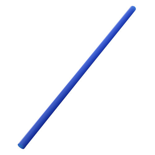 Karat 9'' Giant Straws (8mm) Paper Wrapped - Blue - 1,200 ct, C9120 (Blue)