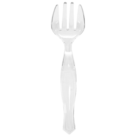 Karat 9" PS Plastic Serving Fork - 96 ct