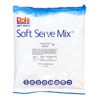 Dole Soft Serve Mix - Lime (4.4 lbs) Case Of 4