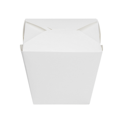 Karat 32oz Food Pail / Paper Take-out Container - White - 450 ct,  FP-FP32W