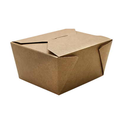 Karat 30oz Fold-To-Go Box #1 - Kraft - 450 ct