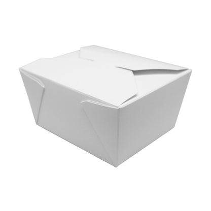 Karat 30oz Fold-To-Go Box #1 - White - 450 ct