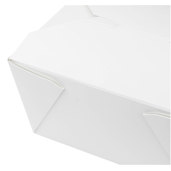 Karat 30oz Fold-To-Go Box #1 - White - 450 ct