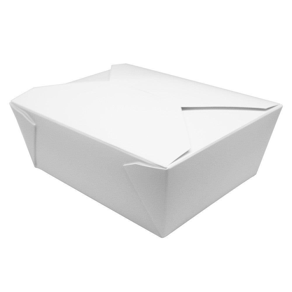 Karat 48oz Fold-To-Go Box #8 - White - 300 ct