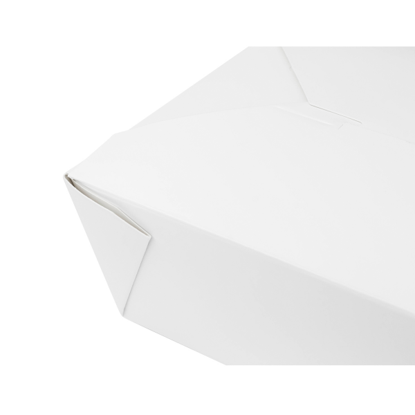 Karat 48oz Fold-To-Go Box #8 - White - 300 ct