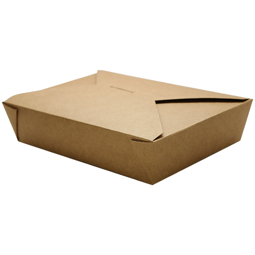 Karat 54oz Fold-To-Go Box #2 - Kraft - 200 ct