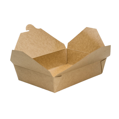 Karat 54oz Fold-To-Go Box #2 - Kraft - 200 ct