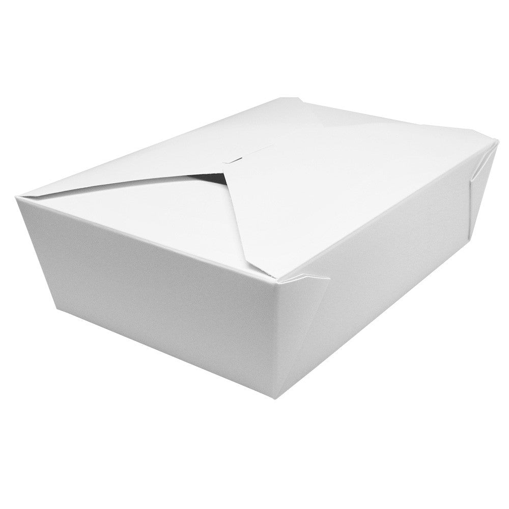 Karat 76oz Fold-To-Go Box #3 - White - 200 ct