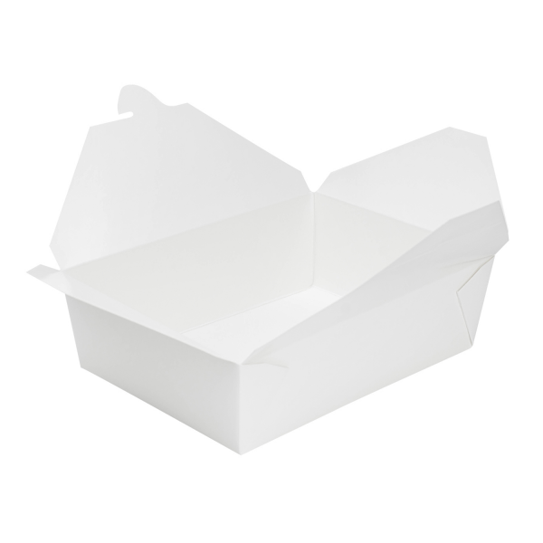 Karat 76oz Fold-To-Go Box #3 - White - 200 ct