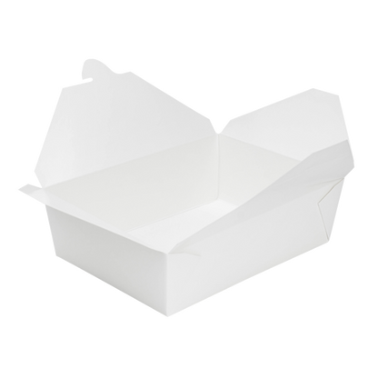 Karat 76oz Fold-To-Go Box #3 - White - 200 ct