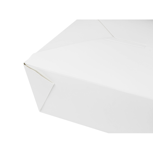 Karat 76oz Fold-To-Go Box #3 - White - 200 ct