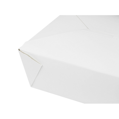 Karat 76oz Fold-To-Go Box #3 - White - 200 ct