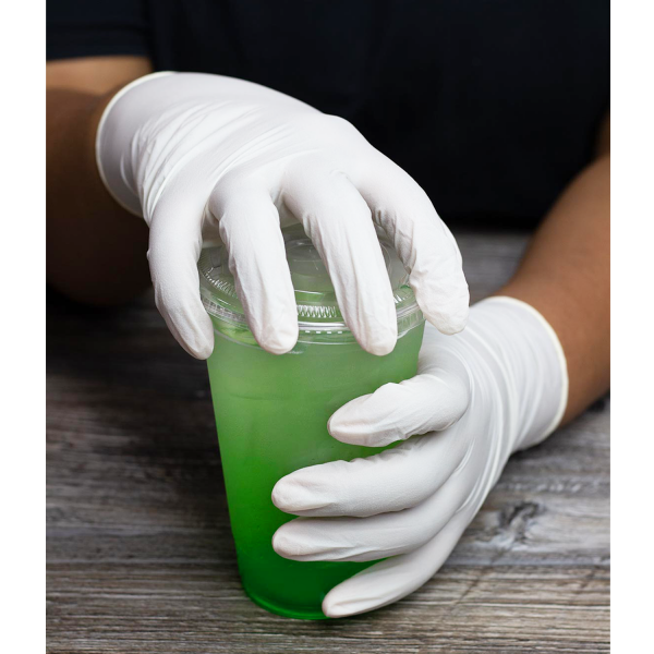 Karat Latex Powdered Gloves (Clear) - Large - 1,000 ct