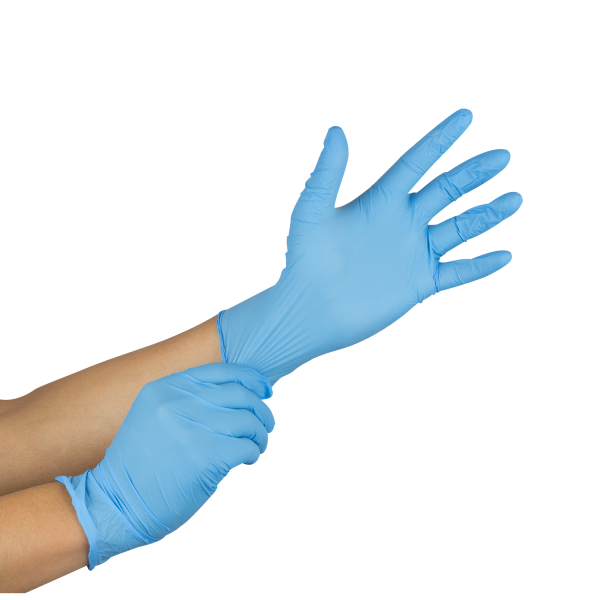 Karat Nitrile Powder-Free Examination Gloves (Blue) - Large - 1,000 ct