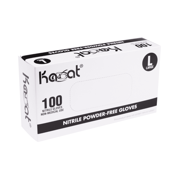 Karat Nitrile PowderFree Examination Gloves (Blue) Large 1,000 ct