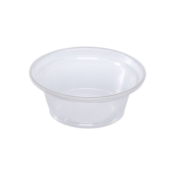 Karat 1oz Squat PP Portion Cups - Clear - 2,500 ct