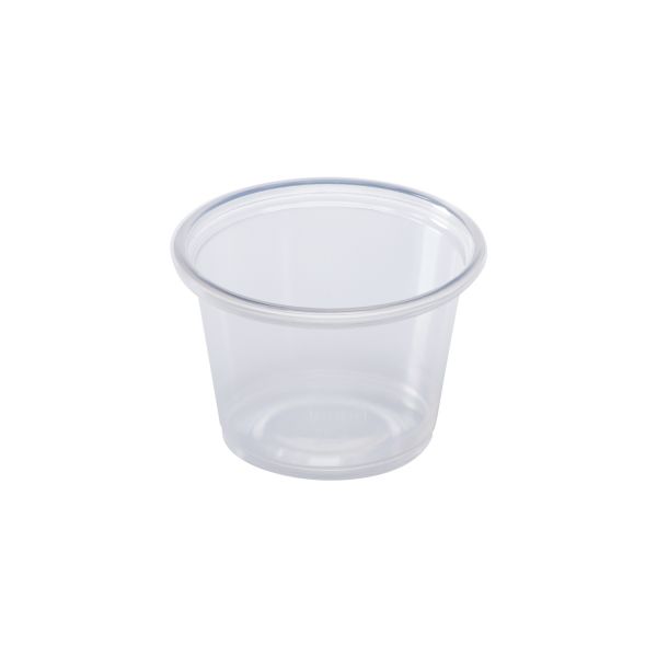 Karat 1oz Tall PP Portion Cups - Clear - 2,500 ct