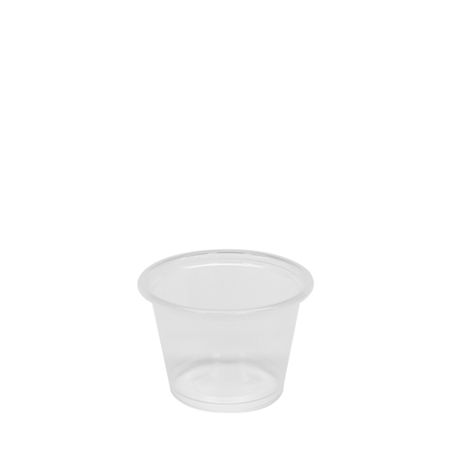 Karat 1oz Tall PP Portion Cups - Clear - 2,500 ct