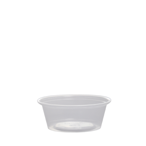 Karat 1.5oz PP Portion Cups - Clear - 2,500 ct