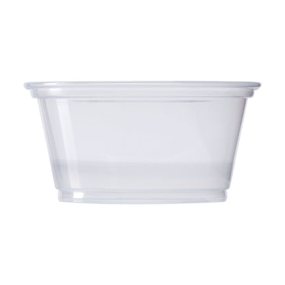 Karat 3.25oz PP Plastic Portion Cups - Clear - 2,500 ct