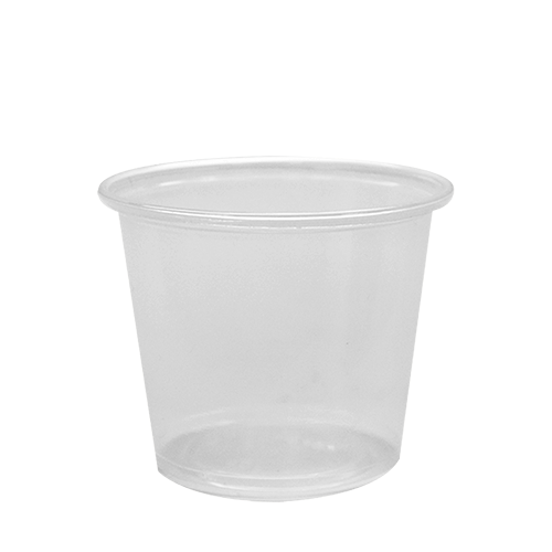 Karat 5.5oz PP Plastic Portion Cups - Clear - 2,500 ct