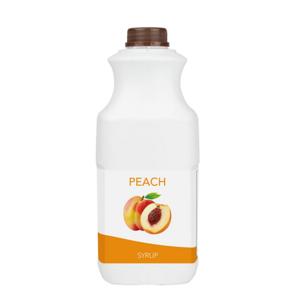 Tea Zone Peach Syrup (64oz) Case Of 6