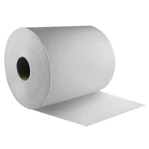 Karat Paper Towel Rolls - White - Case of 6 rolls