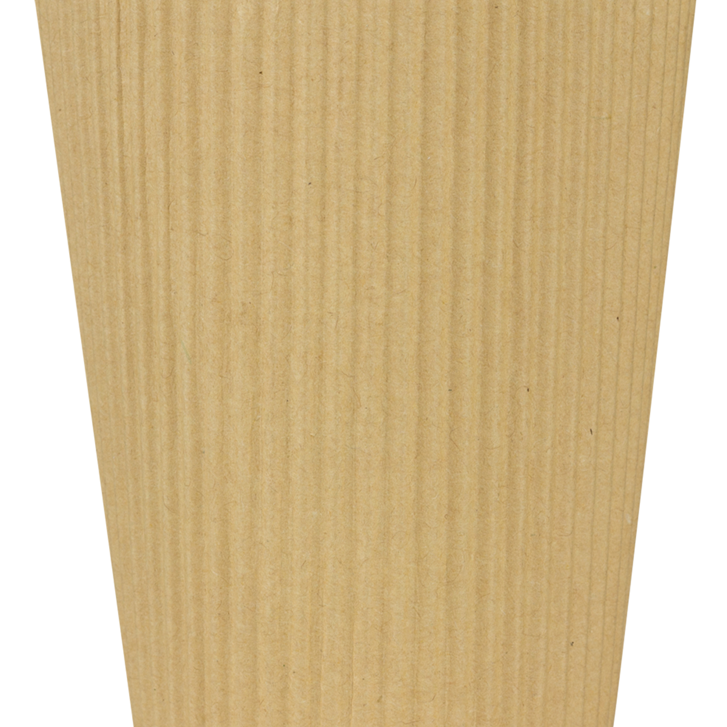 Karat 12oz Ripple Paper Hot Cups - Kraft (90mm) - 500 ct