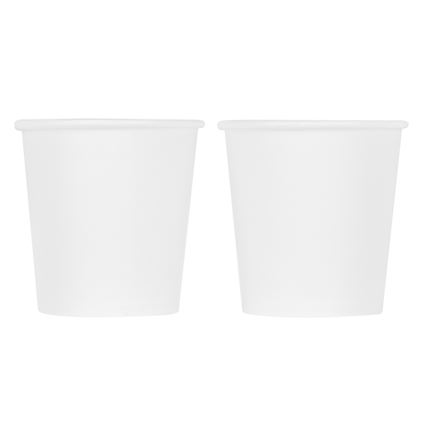 Karat Earth 4oz Eco-Friendly Paper Hot Cups - White (62mm) - 1,000 ct