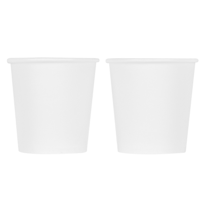 Karat Earth 4oz Eco-Friendly Paper Hot Cups - White (62mm) - 1,000 ct