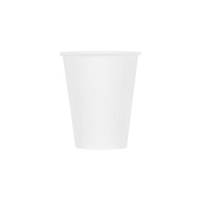 Karat Earth 8oz Eco-Friendly Paper Hot Cups - White (80mm) - 1,000 ct