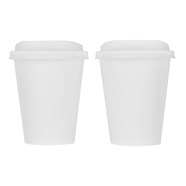 Karat Earth 8oz Eco-Friendly Paper Hot Cups - White (80mm) - 1,000 ct