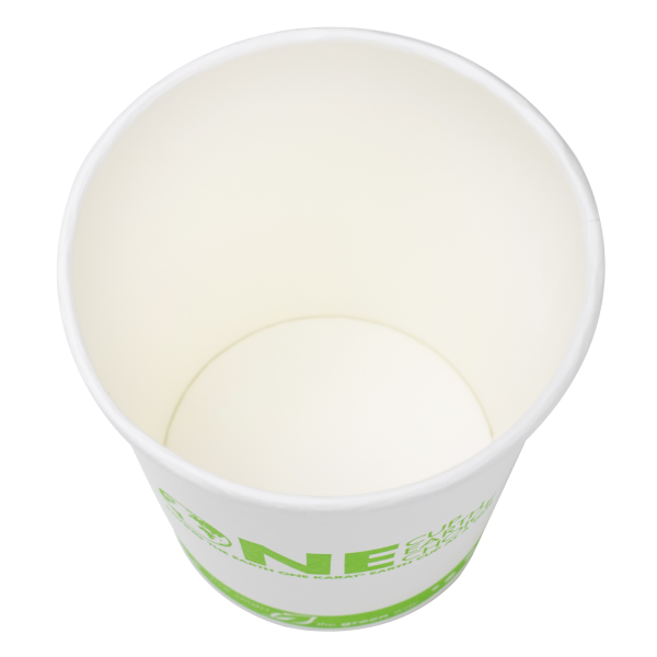 Karat Earth 10oz Eco-Friendly Paper Hot Cups - One Cup, One Earth (90mm) - 1,000 ct, KE-K510