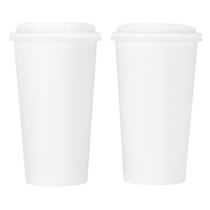 Karat Earth 20oz Eco-Friendly Paper Hot Cups - White (90mm) - 600 ct