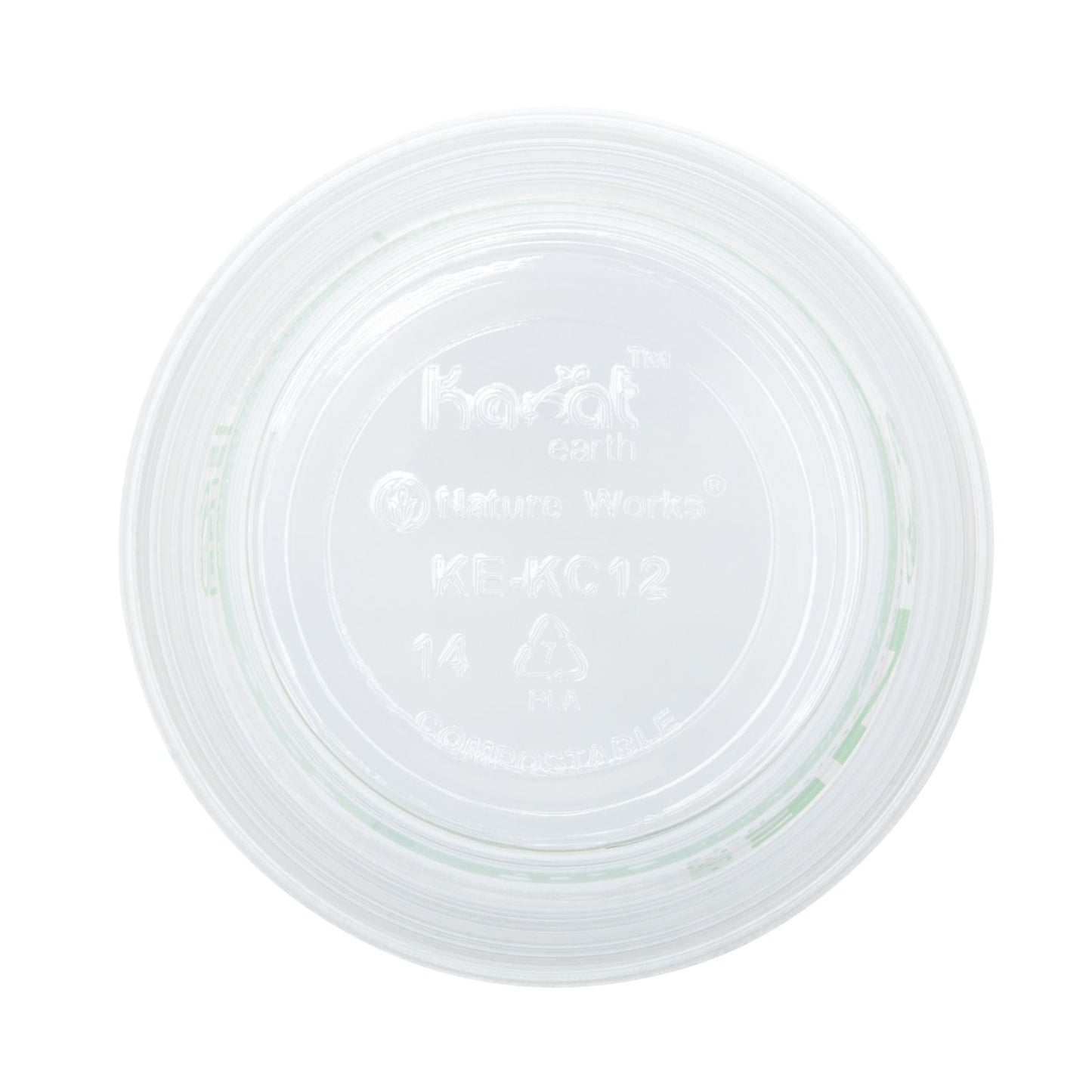 Karat Earth 12oz PLA Eco-Friendly Cups - Generic (98mm) - 1,000 ct