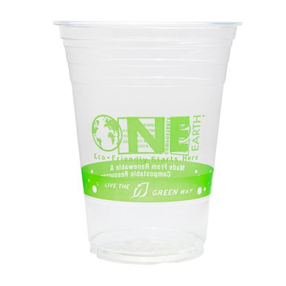 Karat Earth 16oz PLA Eco-Friendly Cups - Generic (98mm) - 1,000 ct