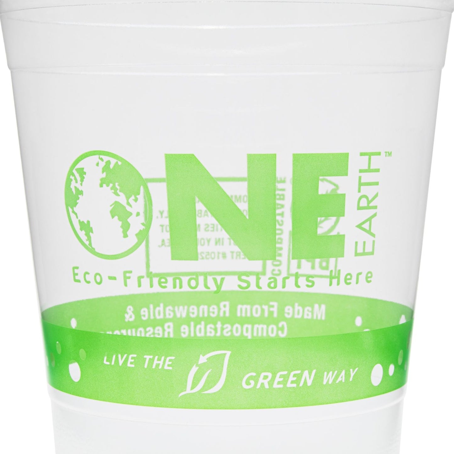 Karat Earth 16oz PLA Eco-Friendly Cups - Generic (98mm) - 1,000 ct