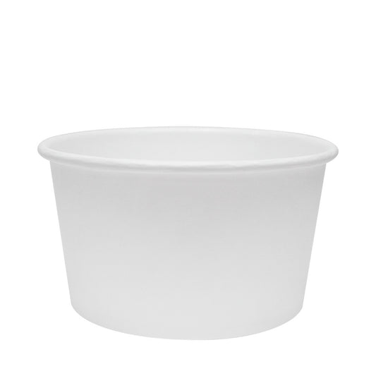 Karat Earth 12oz Eco-Friendly Paper Food Containers - White (114.6mm) - 500 ct