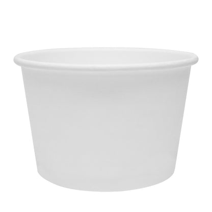 Karat Earth 16oz Eco-Friendly Paper Food Containers - White (114.6mm) - 500 ct
