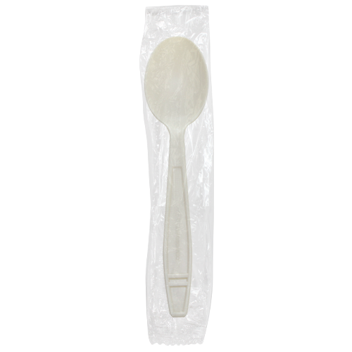 Karat Earth Heavy Weight Bio-Based Tea Spoons - Wrapped - 1,000 ct, KE-U2033