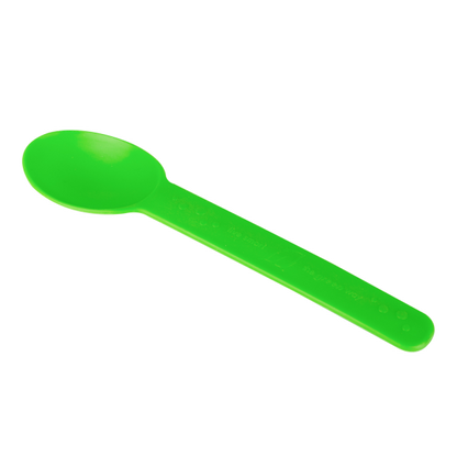 Karat Earth Heavy Weight Bio-Based Spoons - Green - 1,000 ct, KE-U2300 (Green)