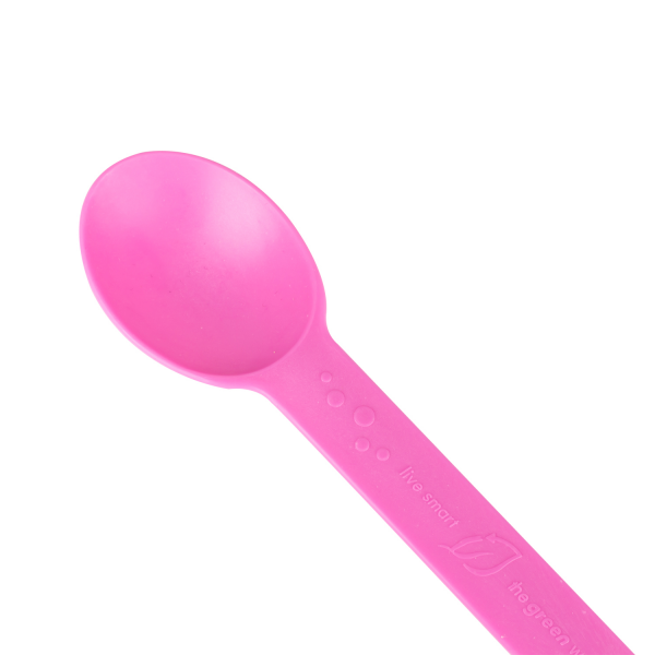 Karat Earth Heavy Weight Bio-Based Spoons - Pink - 1,000 ct, KE-U2300 (Pink)