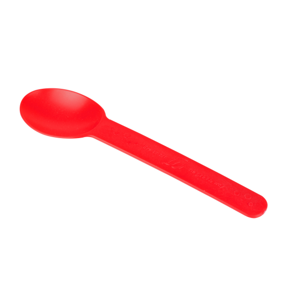 Karat Earth Heavy Weight Bio-Based Spoons - Tomato Red - 1,000 ct, KE-U2300 (Red)