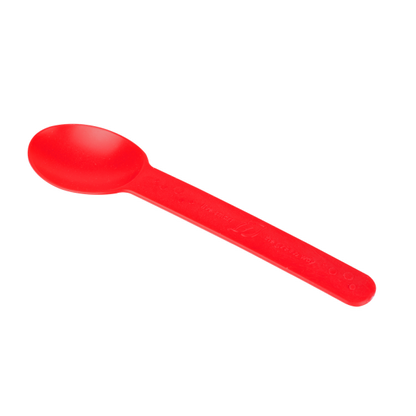 Karat Earth Heavy Weight Bio-Based Spoons - Tomato Red - 1,000 ct, KE-U2300 (Red)