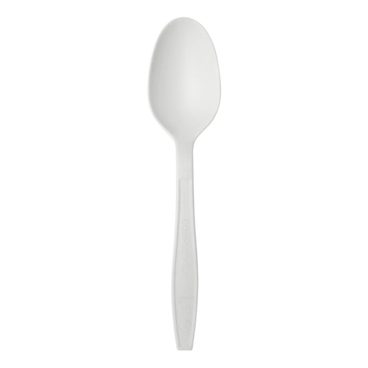 Karat Earth PLA Medium-Heavy Weight Compostable Tea Spoons Bulk Box - 1,000 ct