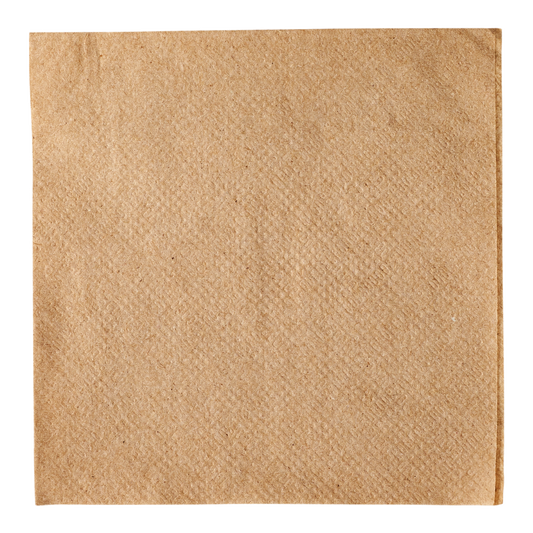 Karat 9"x9" Beverage Napkins - Kraft - 4,000 ct