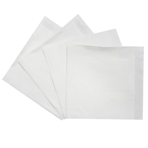 Karat 9"x9" Beverage Napkins - White - 4,000 ct, KN-B99-1W