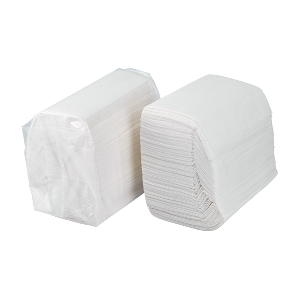 Karat 12"x13" Off-Fold Napkins or Mid-Fold Napkins - White - 6,000 ct